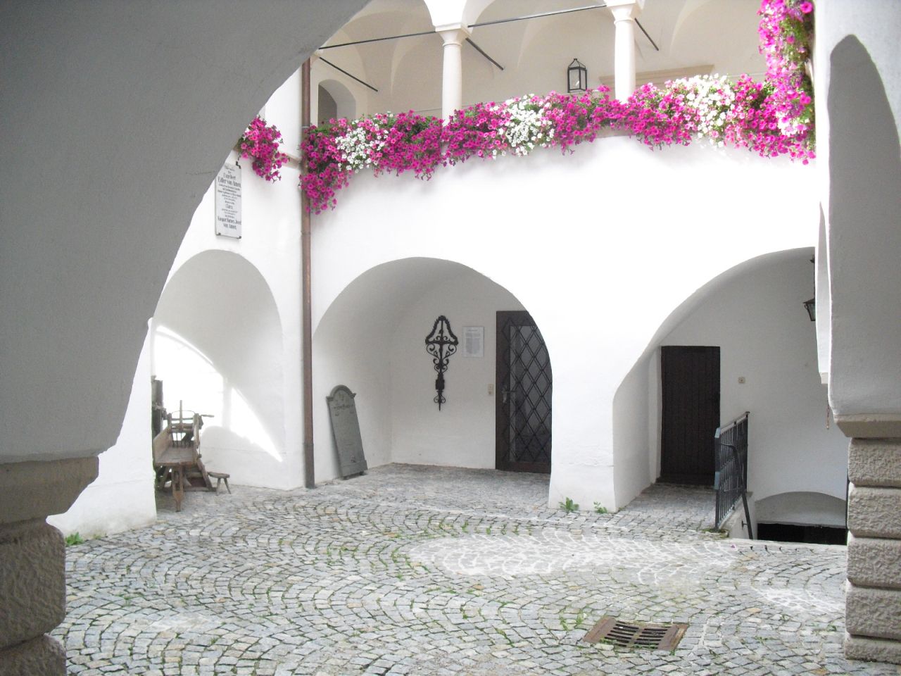 Innenhof des Hammerherrenmuseums